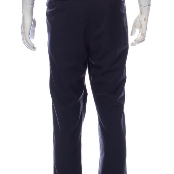 VALENTINO wool dress pants with side stripes Italian size 56 - Picture 2 of 12